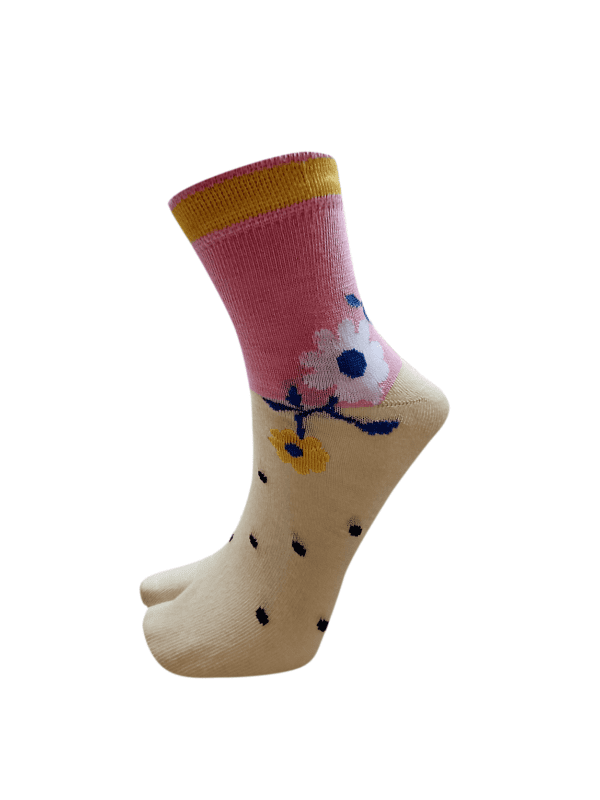 Floral Socks PR-BOX-FLOWER-PINK