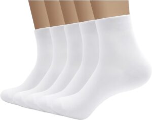 White ankle socks new 1