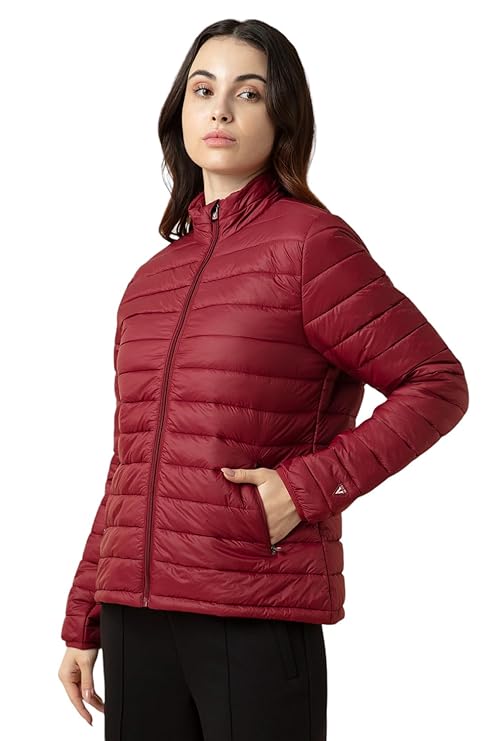 Van Heusen Women Standard Length Puffer Jacket - Full Sleeves, Relax Fit, Functional Pocket 1