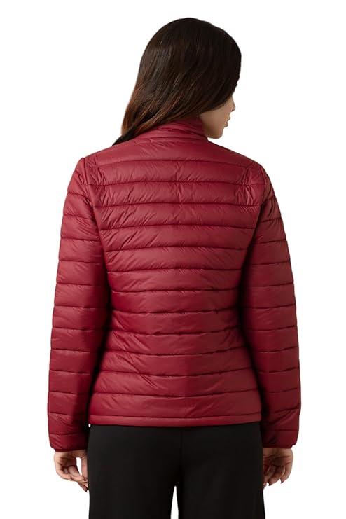 Van Heusen Women Standard Length Puffer Jacket - Full Sleeves, Relax Fit, Functional Pocket 2