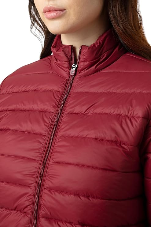 Van Heusen Women Standard Length Puffer Jacket - Full Sleeves, Relax Fit, Functional Pocket 3